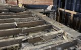 Building works inside the Citizens Theatre auditorium.