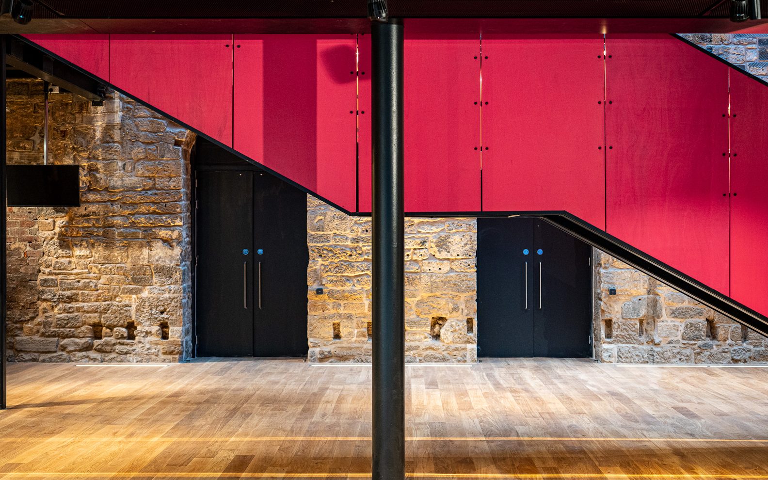 Newly refurbished Citizens Theatre foyer.