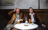Keith Fleming and Brian Vernel in character as William Watt and Peter Manuel