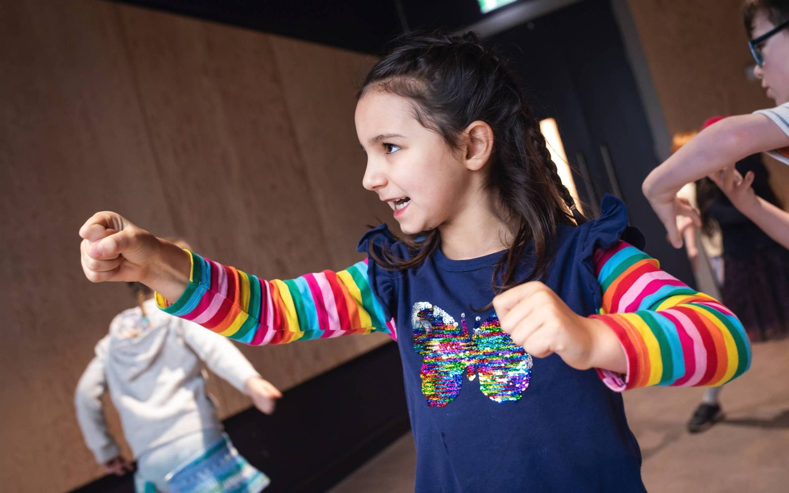 Young person in a workshop