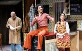 Zaki Ali and Maya Dhokia as Tariq and Meenah in East is East.
