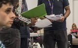 Sushil Chudasama in rehearsals for East is east.